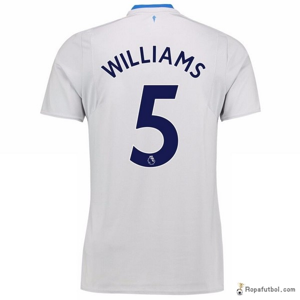 Camiseta Everton Replica Segunda Ropa Williams 2017/18